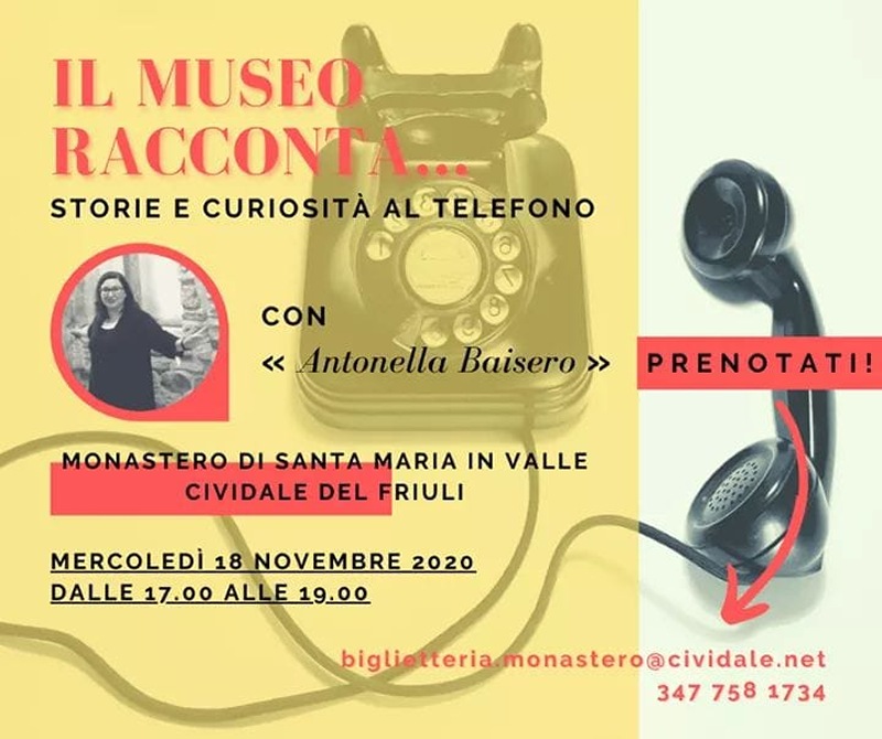 Il Museo racconta - Storie e curiosità al telefono - i mercoledì del Monastero